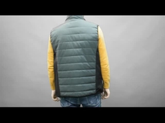 OEM Indumenti elettrici riscaldati a infrarossi lontani Gilet riscaldato ricaricabile maschile