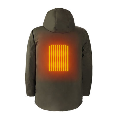 Giubbotto riscaldatore per uomo Abbigliamento riscaldato su misura Softshell elettrico Indumento da lavoro invernale impermeabile