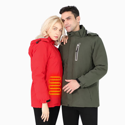 OEM 7.4V batteria agli ioni di litio riscaldata abiti invernali unisex giacca riscaldata ricaricabile