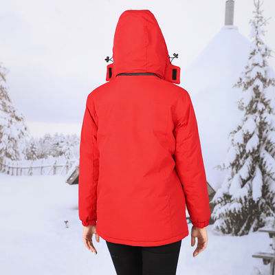 Inverno giacca a batteria abbigliamento caldo abbigliamento caldo abbigliamento elettrico caldo giacca con cappuccio