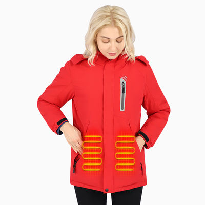 Abbigliamento invernale riscaldato a batteria elettrica Giacca da caccia riscaldata con batteria da 7,4 V