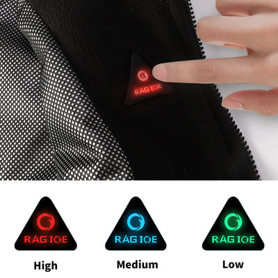 Maglia riscaldata all'aperto unisex con il Usb Gilet riempito riscaldato elettrico del pacchetto della batteria