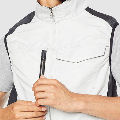 La maglia Aircon di CA di prevenzione di colpo di calore copre il rivestimento del vestito condizionato aria 7.2V