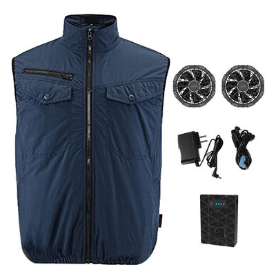 Maglia personale di CA della maglia 5V 10050mAh del condizionatore d'aria dei blu navy per fare un'escursione