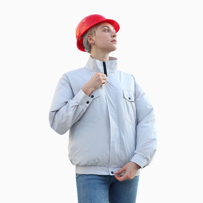 Rivestimento di raffreddamento di Li Ion Air Conditioned Apparel 7.2V di estate con il fan