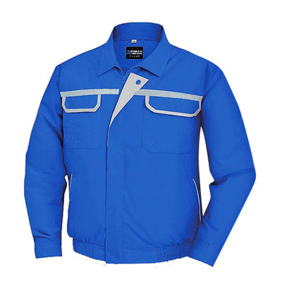 I blu navy leggeri unisex del cappotto del condizionamento d'aria hanno personalizzato
