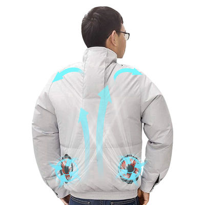 4XL ha tricottato l'aria ha condizionato il rivestimento di raffreddamento respirabile di CA delle camice