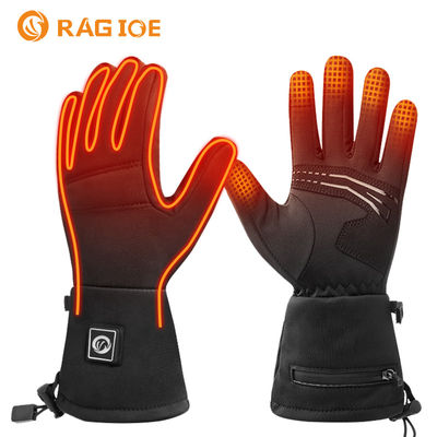 Guanti a pile rampicanti all'aperto riscaldati termici elettrici dei guanti di inverno di stile sottile con tre regolazioni di calore