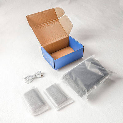 Grigio 4000mAh Batteria Riscaldata Calze Tre Temp. Calze a compressione riscaldate Gears