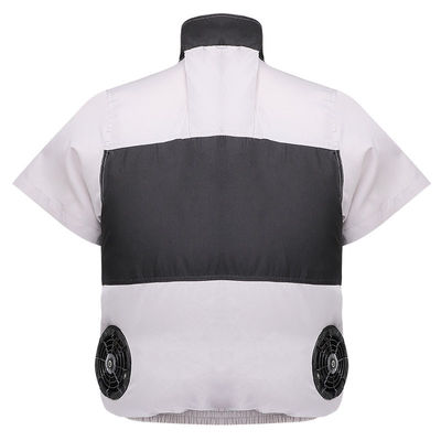 Gray Black Cooling Fan Vest leggero S/M/L/XL/XXL/XXXL Optinal con la batteria 6700mAh