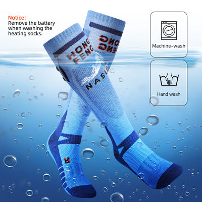 Corsa con gli sci di campeggio di riscaldamento ricaricabile di pesca di Ion Self Heating Socks For del litio di 4 regolazioni