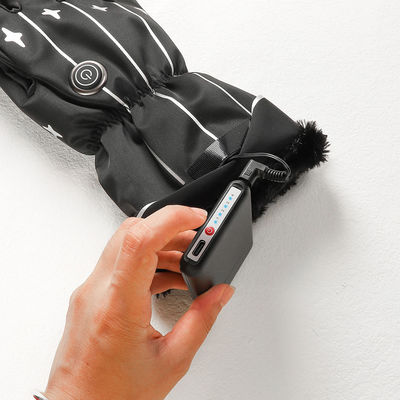 I guanti termici elettrici di gatto delle nevi ODM/dell'OEM hanno riscaldato i guanti dell'inverno una dimensione per il campeggio all'aperto dell'inverno