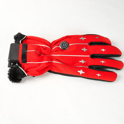 tessuto del Lycra Ski Mittens Heated Ski Gloves delle donne riscaldate batteria ricaricabile di 3.7V per gli sport all'aperto di inverno