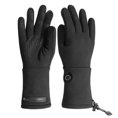 Guanti a pile rampicanti all'aperto riscaldati termici elettrici dei guanti di inverno di stile sottile con tre regolazioni di calore