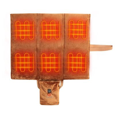 USB Ricaricabile cuscino sedile riscaldato 5V massaggio riscaldato sedile per sport invernali all'aperto