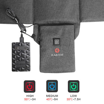 Multifunzionale pieghevole cuscino di sedile riscaldato ricaricabile pad di sedile riscaldato 3 impostazioni di temperatura con porta USB