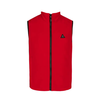 Abbigliamento riscaldato elettrico personalizzato per unisex con batteria ricaricabile giubbotto di riscaldamento in lana senza maniche